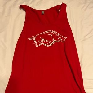 Arkansas Razorbacks Womens Tank Top
